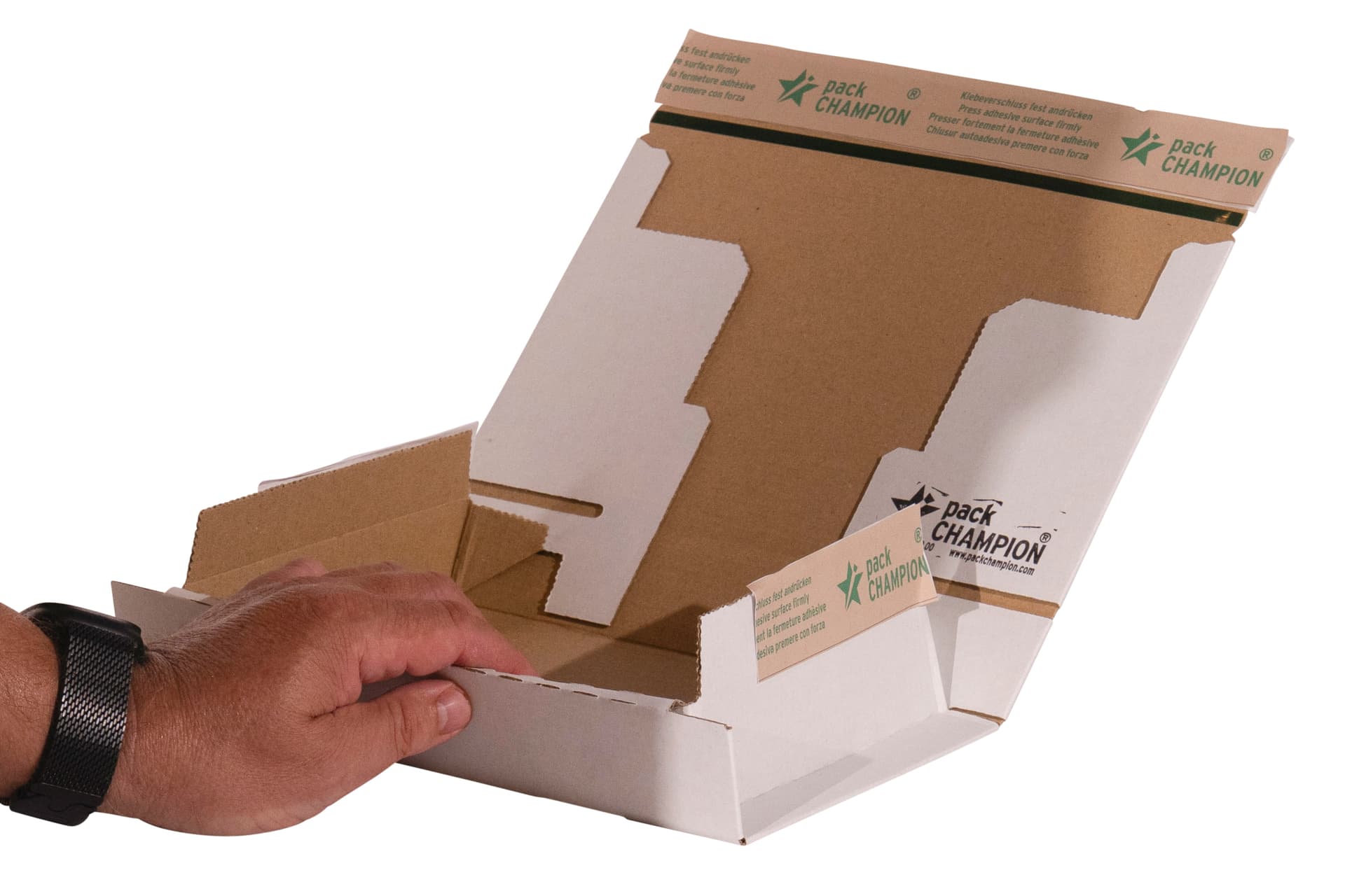 Post-Versandkarton weiß 300x212x43