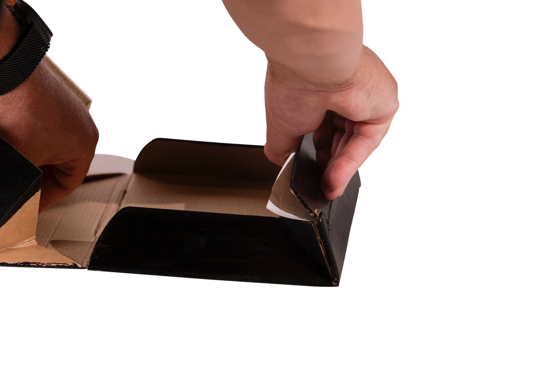 Versandbox 2-wellig schwarz – Bild 5