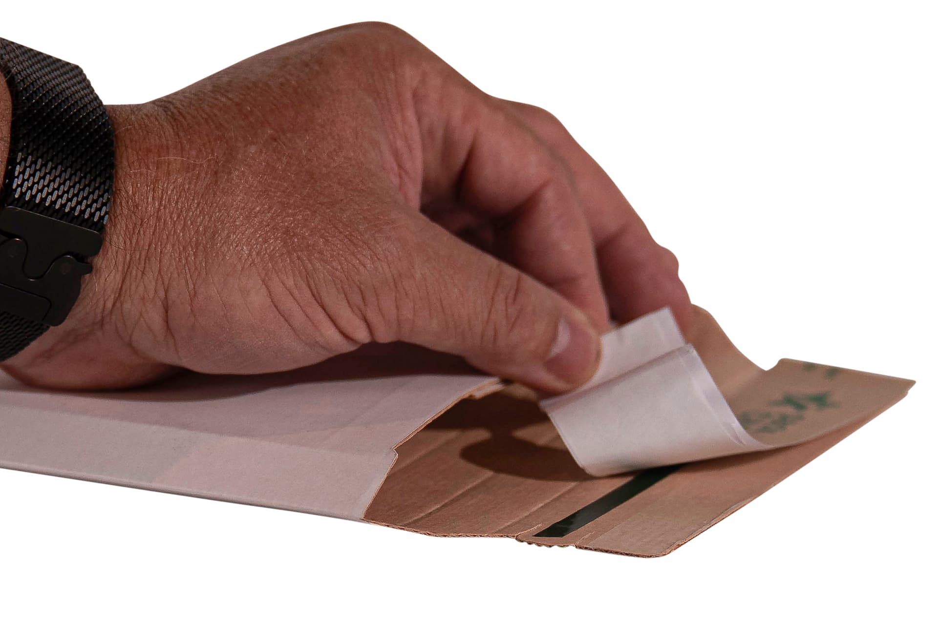 Versandtasche weiß – Bild 3