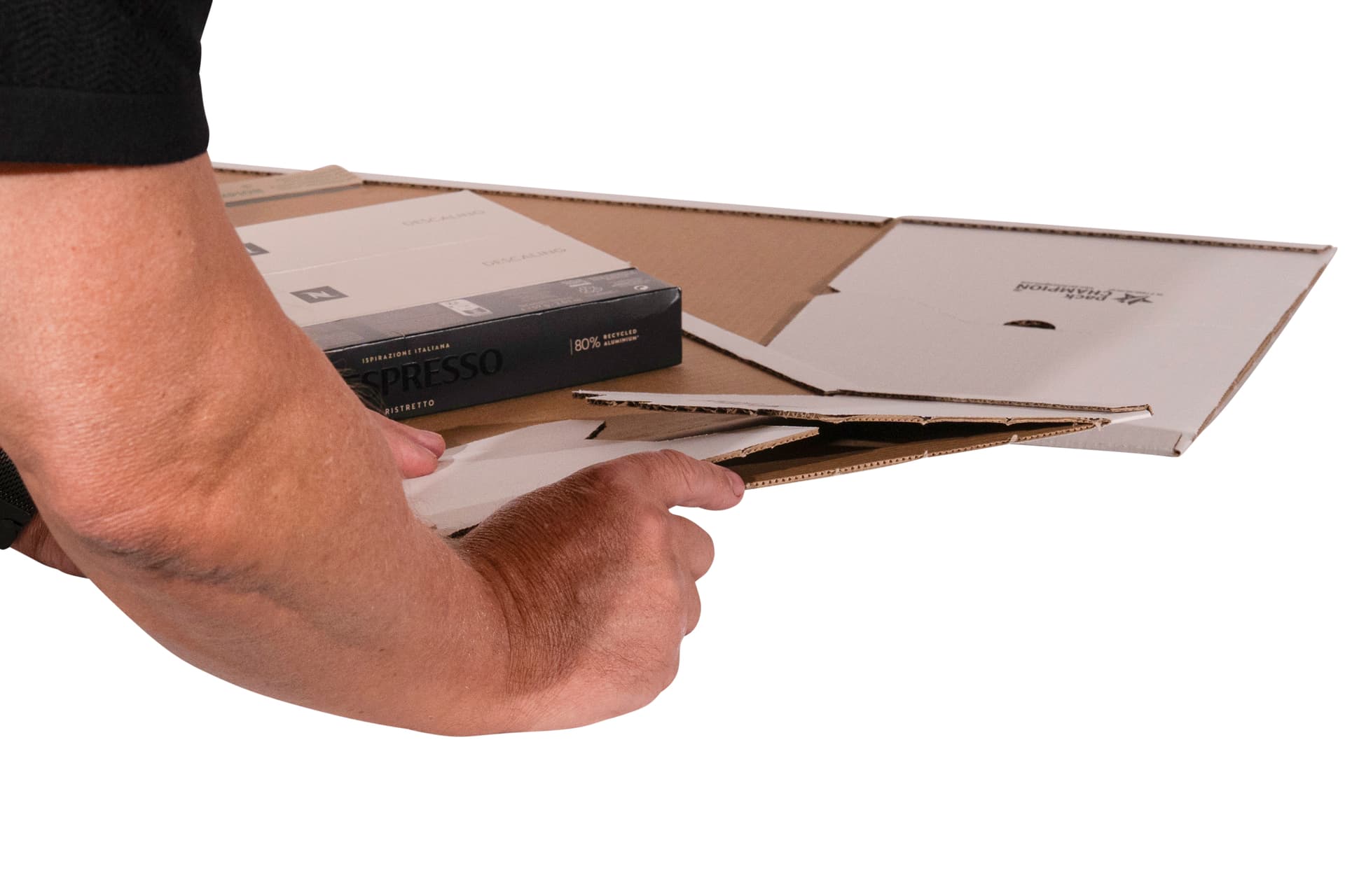 Wickelverpackung DIN A4 weiß 300x220x80 – Bild 2