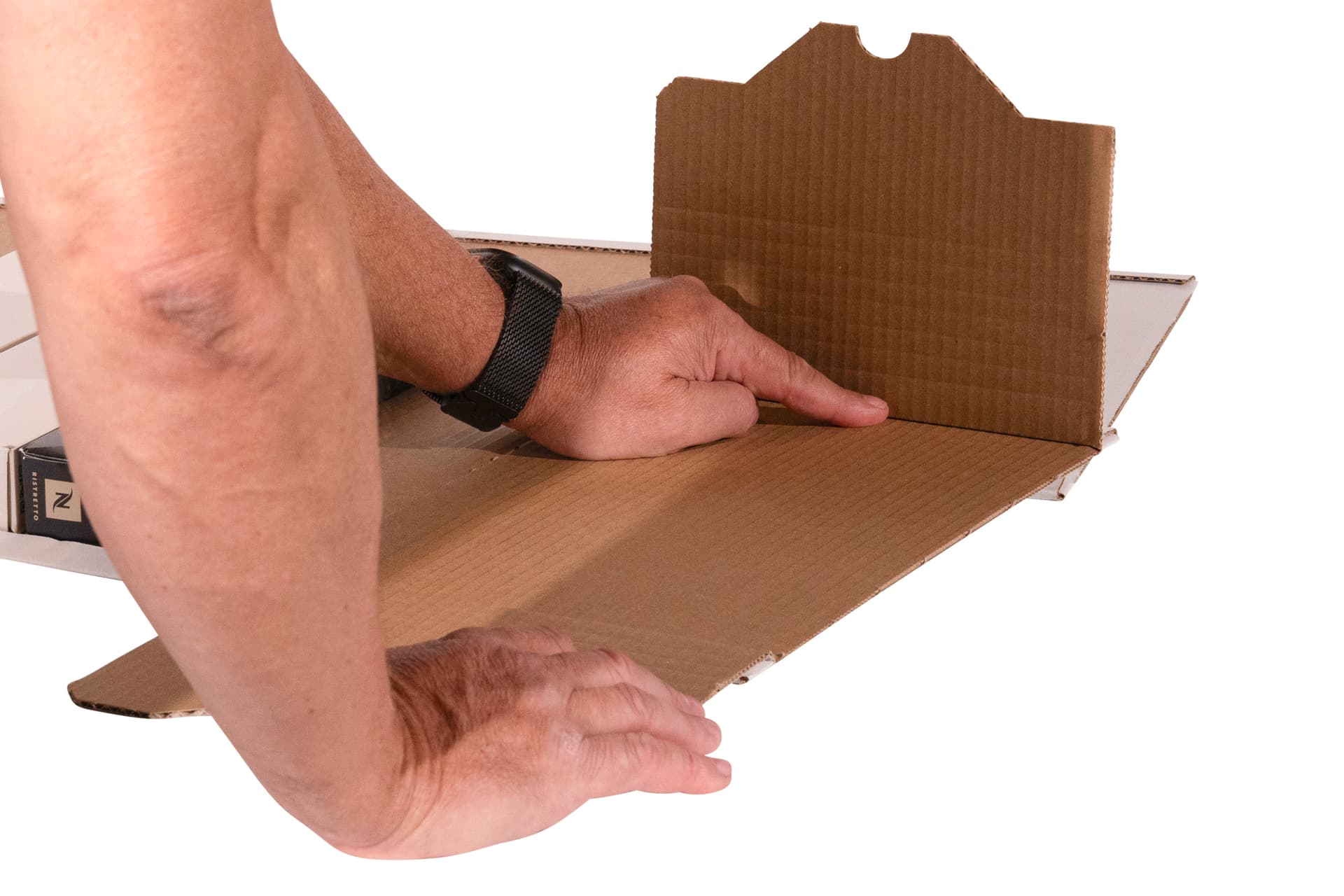 Wickelverpackung DIN A4 weiß 300x220x80 – Bild 5