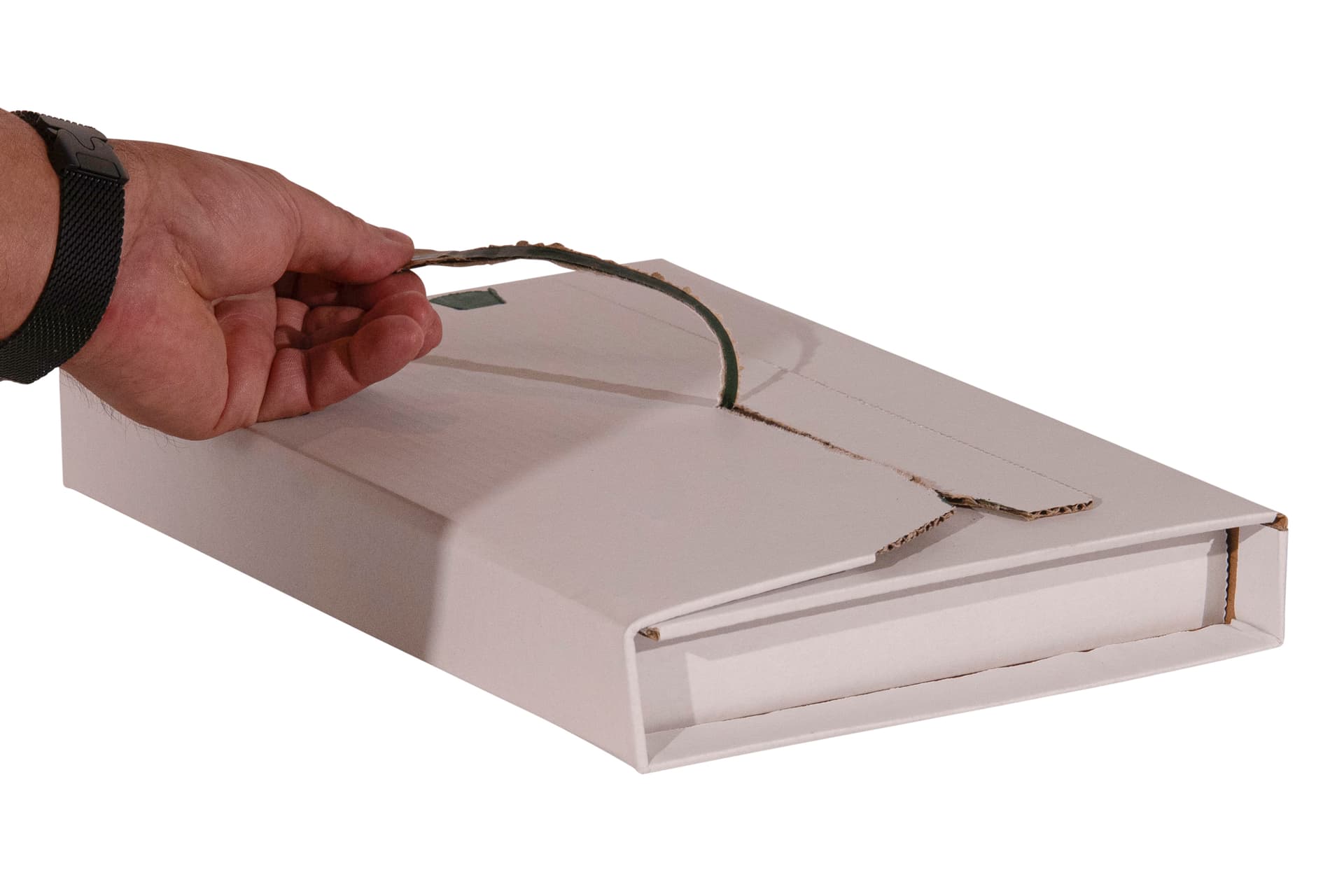 Wickelverpackung DIN A4 weiß 300x220x80 – Bild 7