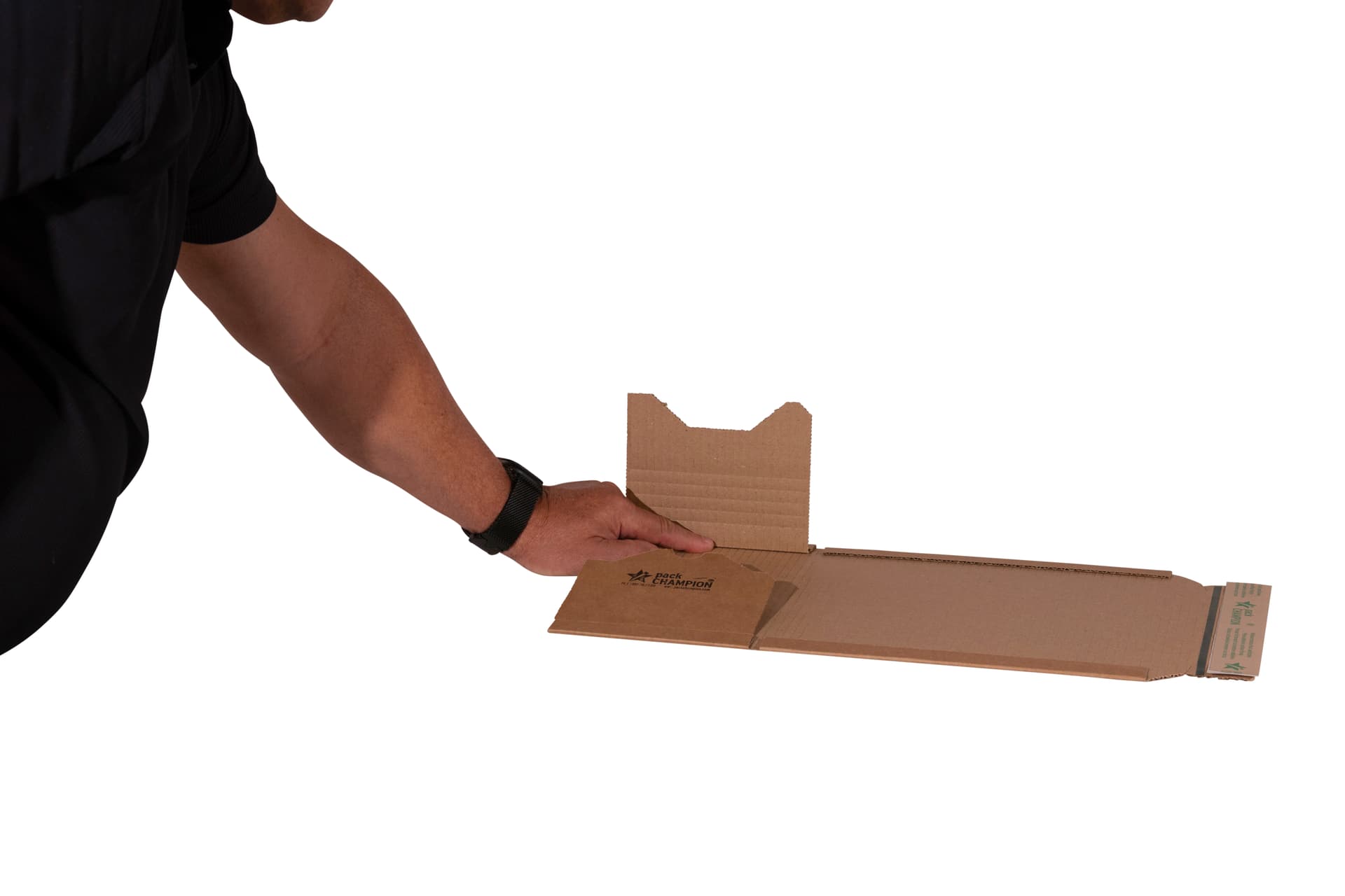 Wickelverpackung seitliche Packgutaufnahme – Bild 3