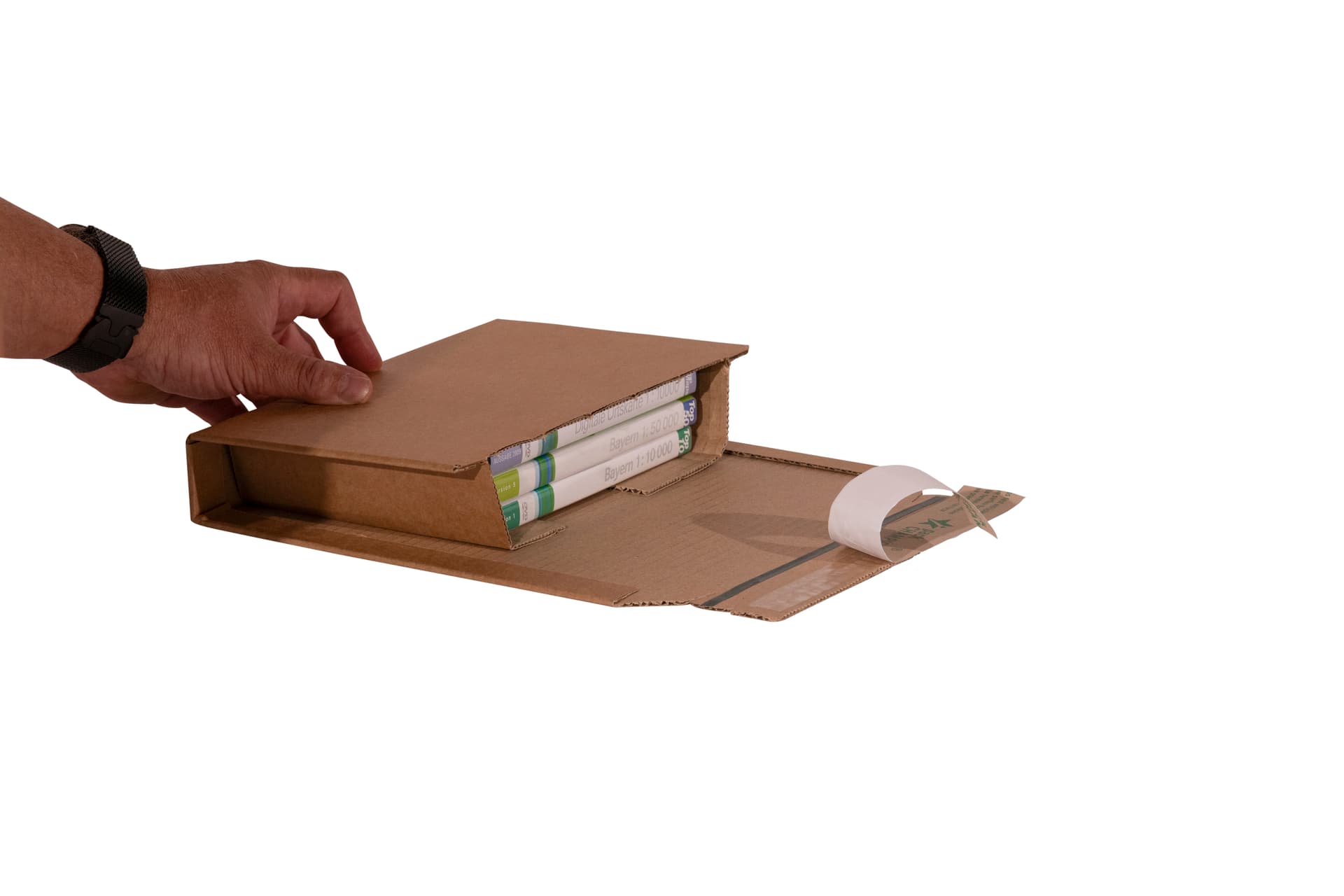 Wickelverpackung seitliche Packgutaufnahme – Bild 7