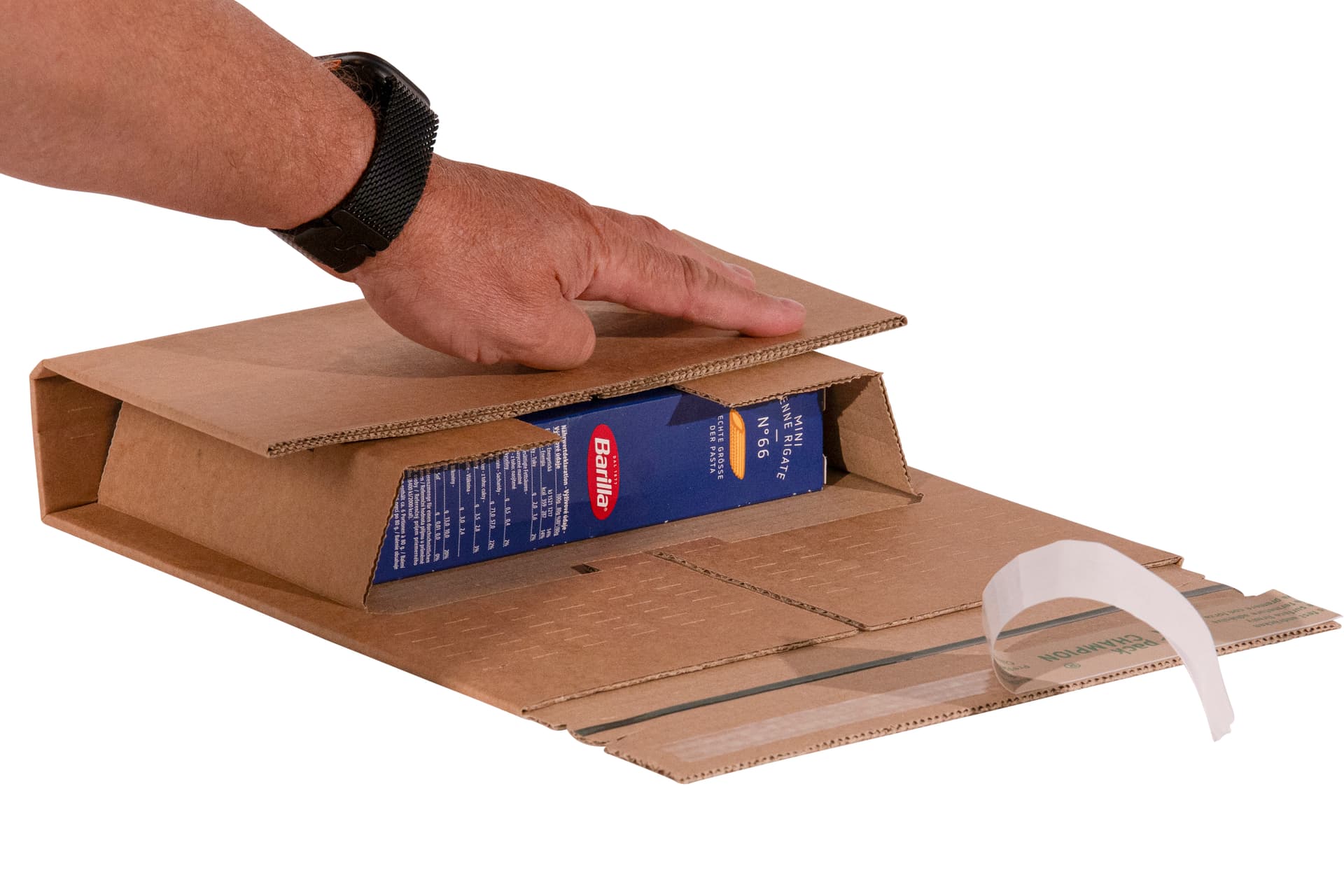 Wickelverpackung zentrale Packgutaufnahme – Bild 6