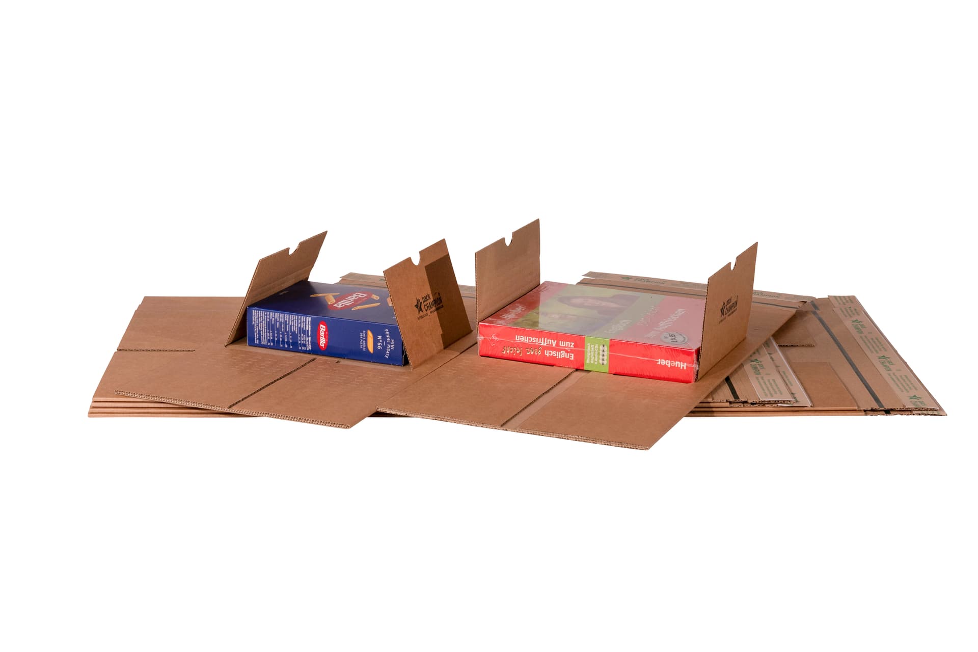 Wickelverpackung zentrale Packgutaufnahme – Bild 1