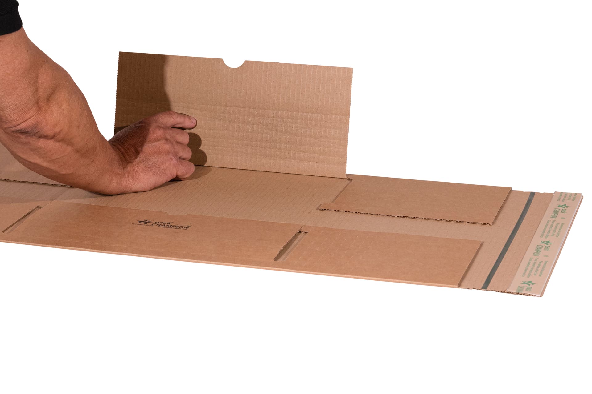 Wickelverpackung zentrale Packgutaufnahme 8