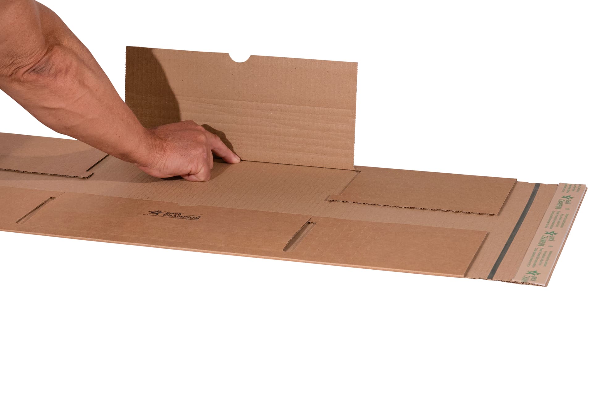 Wickelverpackung zentrale Packgutaufnahme 2