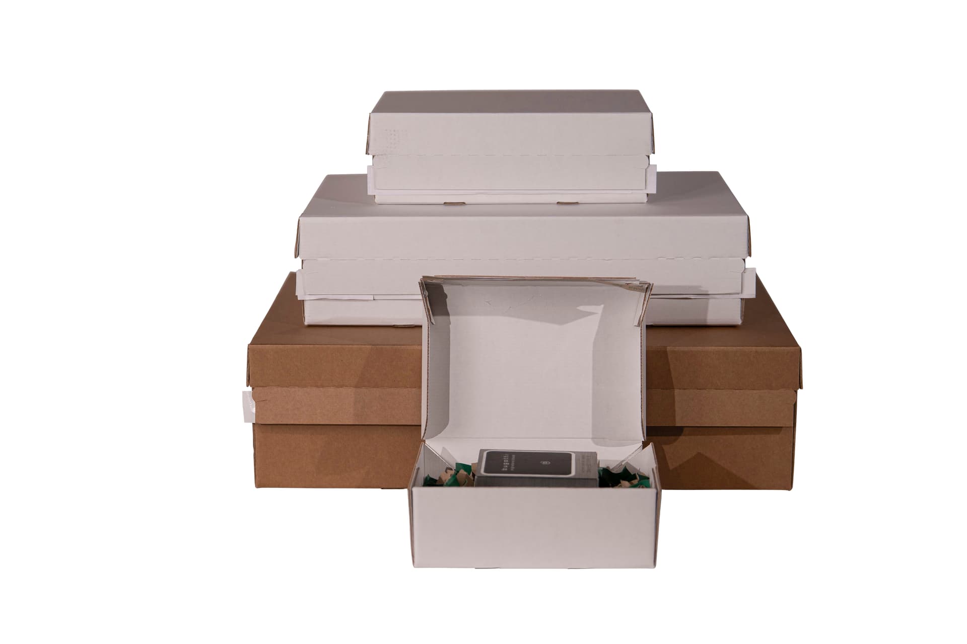 Versandbox 2-wellig DIN A4 weiß 310x230x70 2